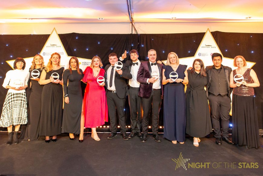 group of people at Ashton Gate Stadium events space